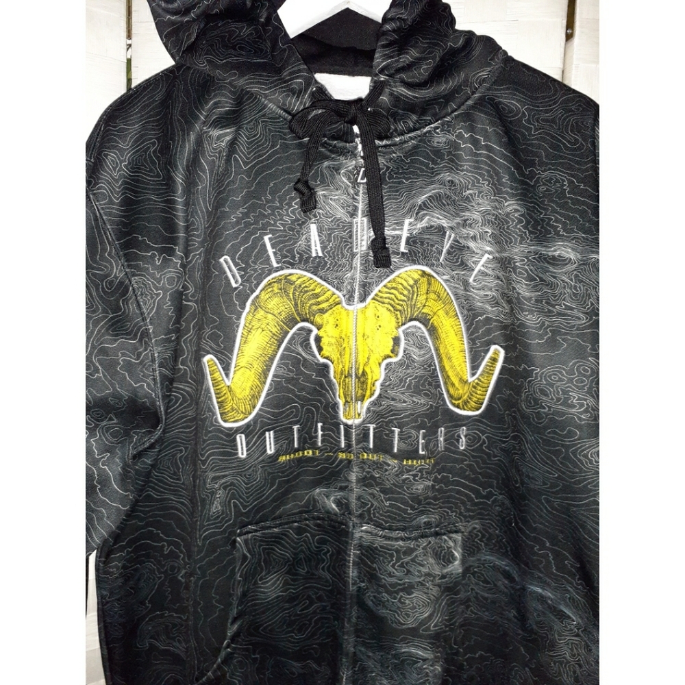 Deadeye Outfitters The Golden Zip-up Hoodie - Picture 9 of 16